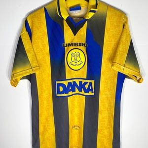 👘 Vintage Umbro Everton 96/97 Away Jersey (M)